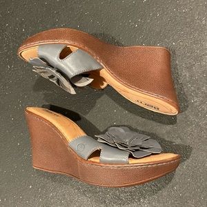 Born floral wedges